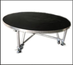 帶輪異型圓形舞臺